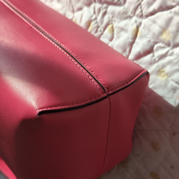 Fendi First Nappa Leather Clutch Fuchsia rare color - Picture 10 of 17